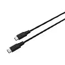 Powerology Power Sync Flex USB-C to USB-C Cable 60W PD 1.2M – Black & White