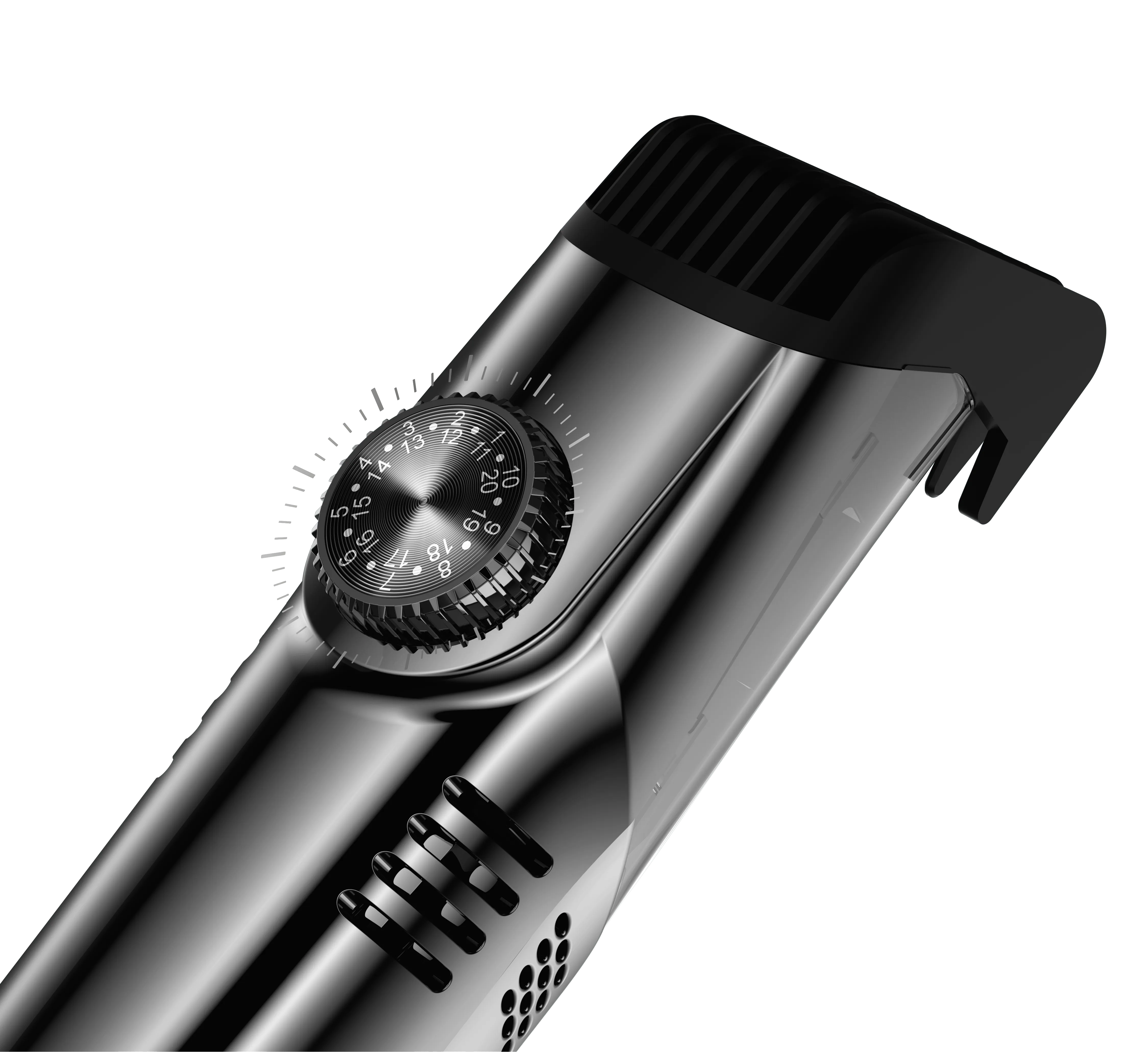 Porodo Air Suction Beard & Body Trimmer – Washable Grooming Trimmer