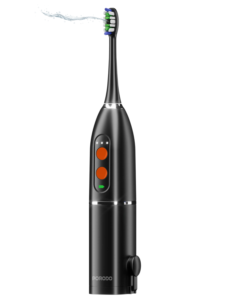 Porodo Lifestyle Water Floss & Sonic Electric Toothbrush 1000mAh IPX7-2