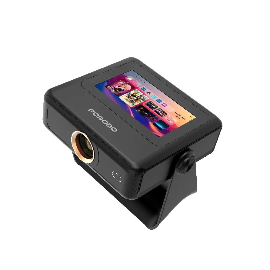 Smart HD Projector with Android 12, Auto Focus & 250” Display – Porodo Lifestyle