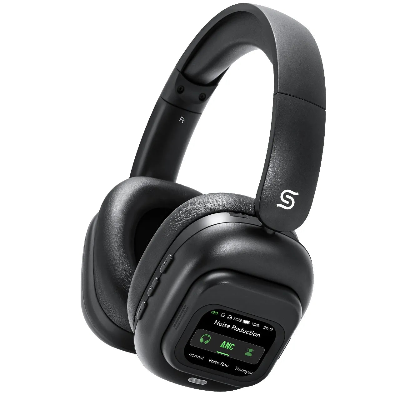ANC Headphone Touchscreen Magnetic Removable 300mAh – Porodo Soundtec – Black