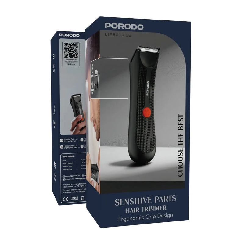 Porodo Sensitive Parts Hair Trimmer – Precision Grooming Trimmer-1