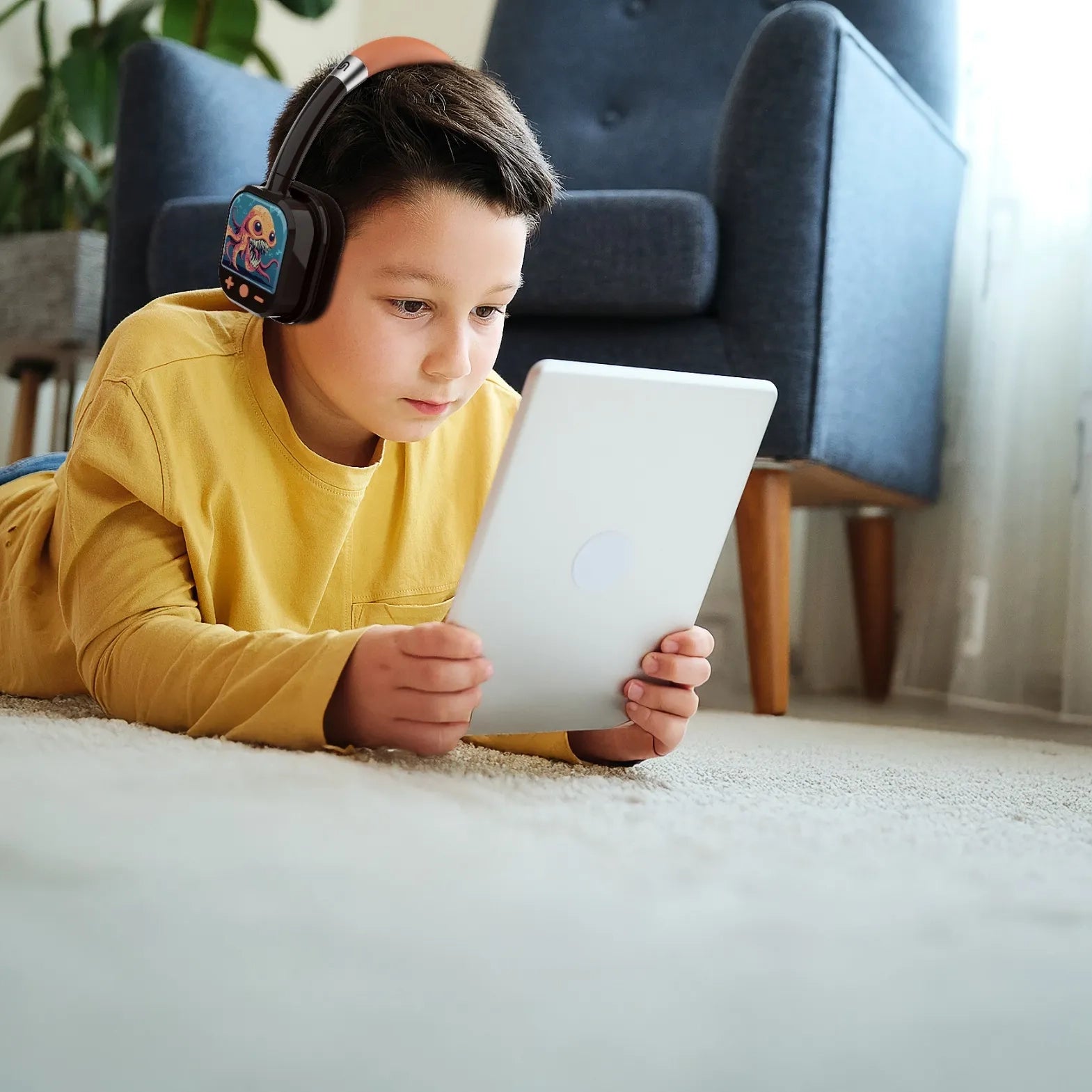 سماعة رأس لاسلكية للأطفال بورودو ساوندتيك YotoWave مع تحديد مستوى الصوت – ألوان متعددة