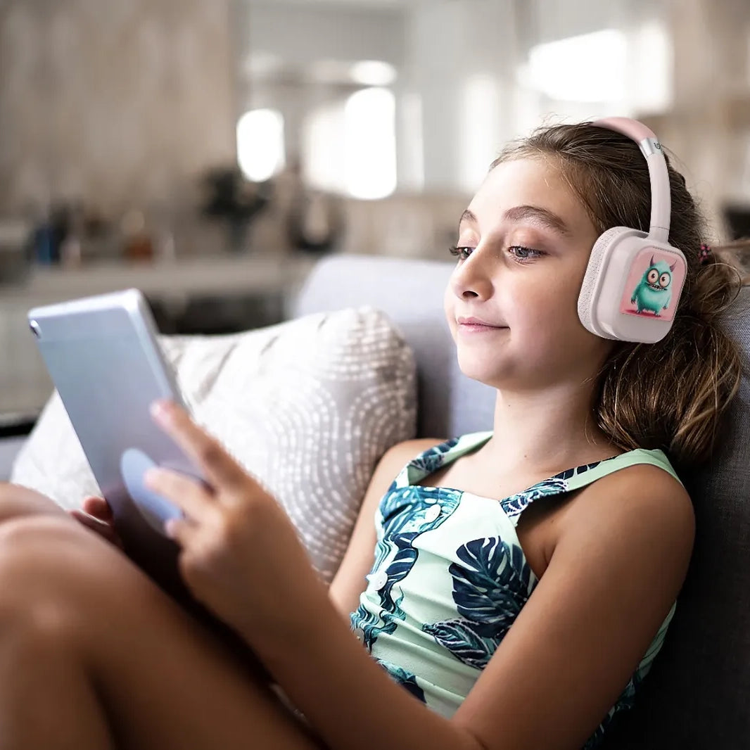سماعة رأس لاسلكية للأطفال بورودو ساوندتيك YotoWave مع تحديد مستوى الصوت – ألوان متعددة