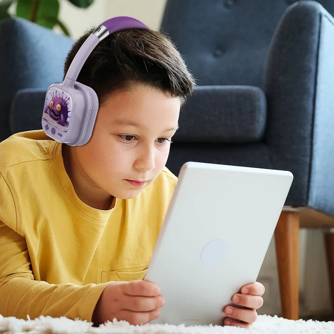 سماعة رأس لاسلكية للأطفال بورودو ساوندتيك YotoWave مع تحديد مستوى الصوت – ألوان متعددة