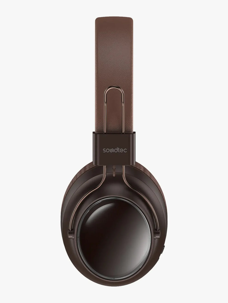 سماعة رأس Porodo Soundtec Smooth Touch بتقنية Bluetooth بسعة 400mAh مع لمسة نهائية ناعمة-6