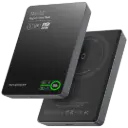 Powerology MagVolt 10000mAh Magnetic Wireless Power Bank with TFT Display & 20W PD Fast Charging – Black & Orange
