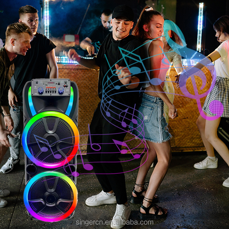 MULTIMEDIA SPEAKER SYSTEM OUTDOOR KARAOKE TO MACHINE CONNECTED DR-1506