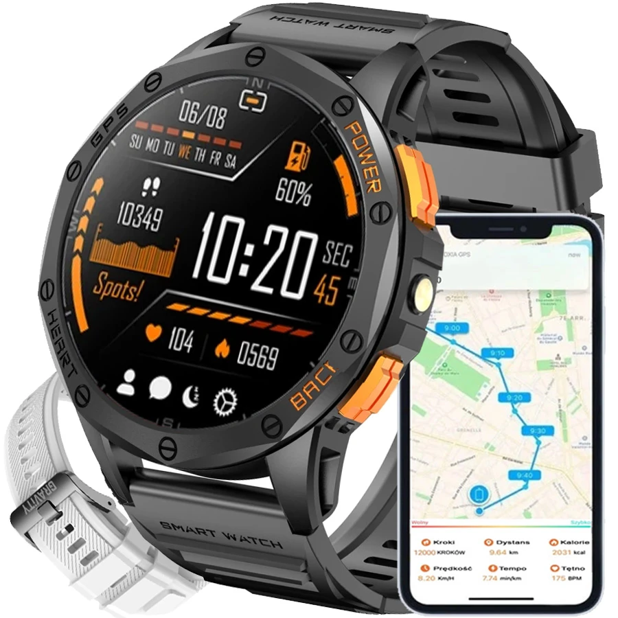 smart watch GPS  ATS3085LS4 (BLACK)