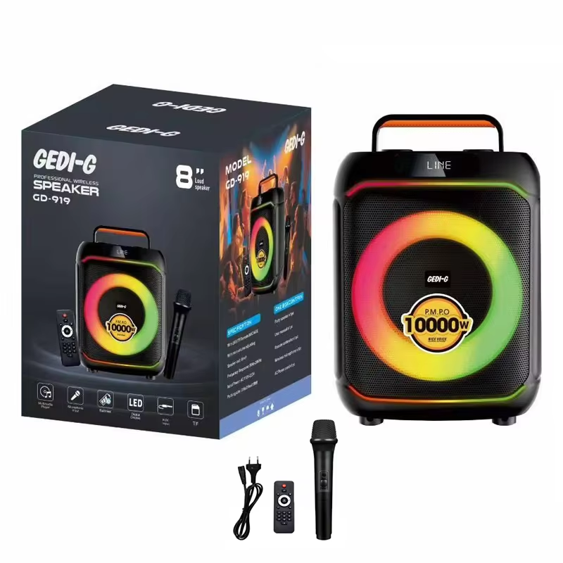 professional wireless speaker GEDI-G 8 GD-919