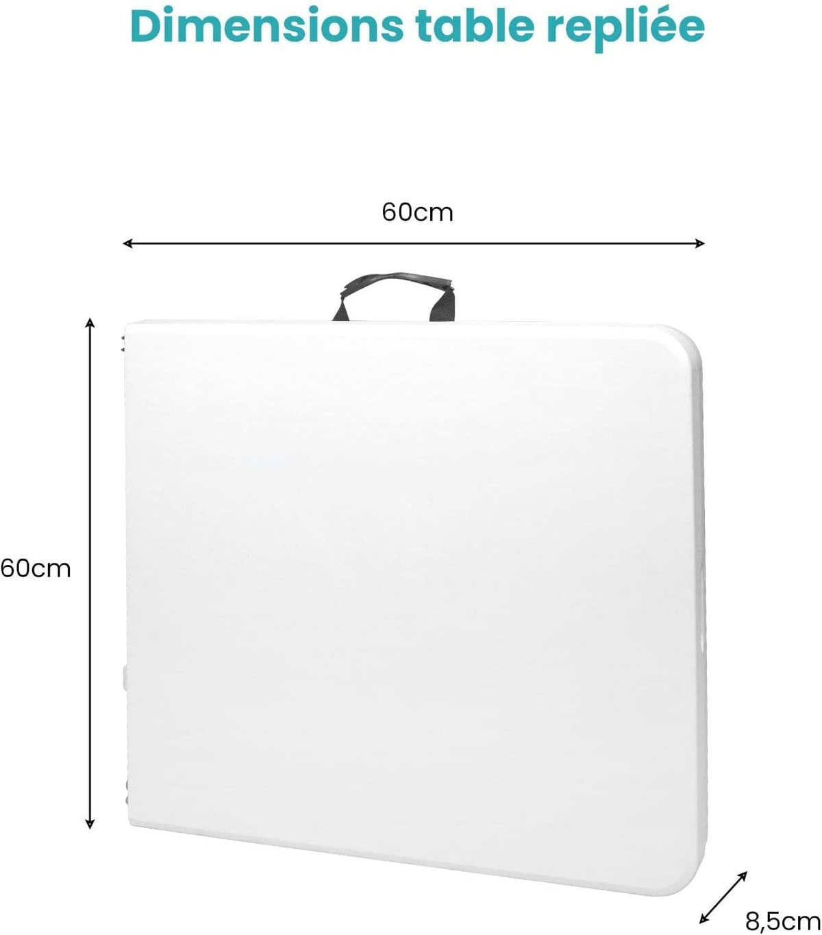 OUTDOOR Camping Table Heavy Duty Plastic