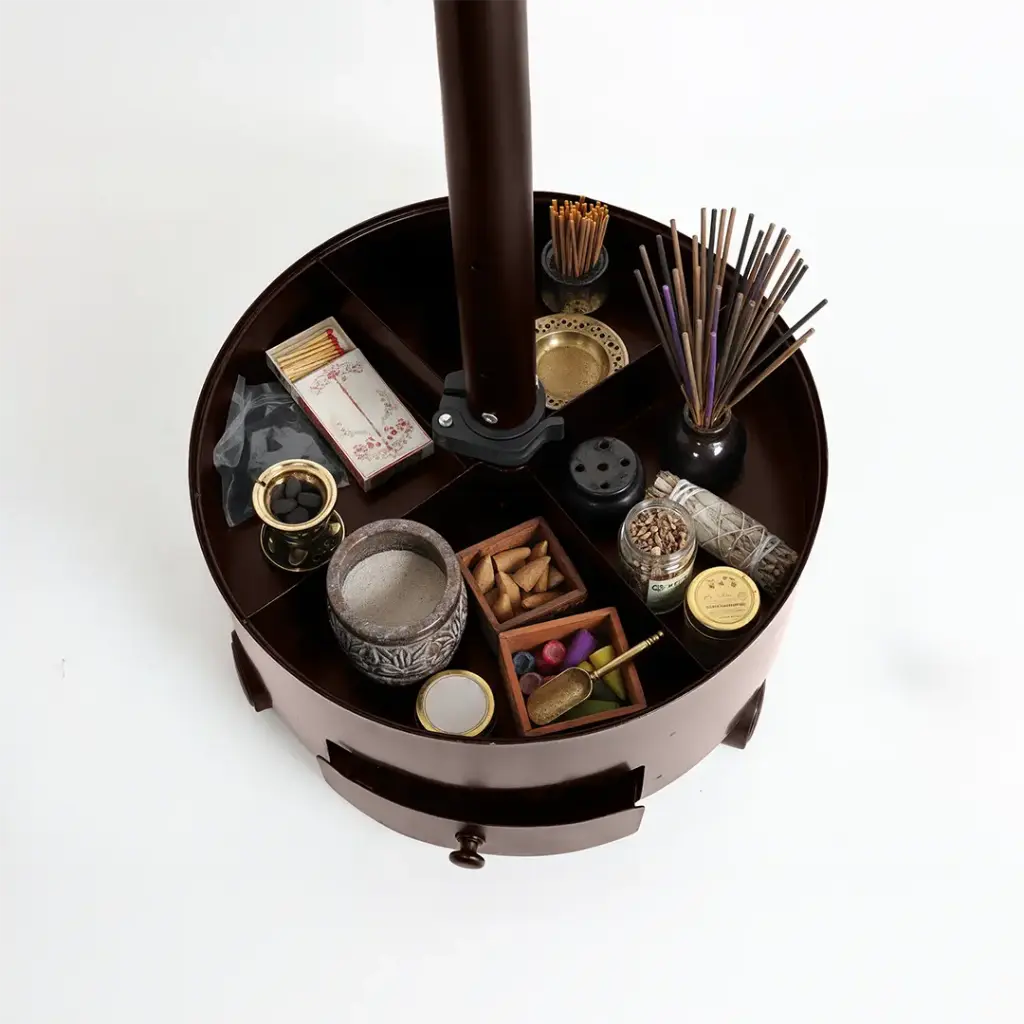 Porodo Lifestyle cloth Hanger with Storage Tray & Wheels