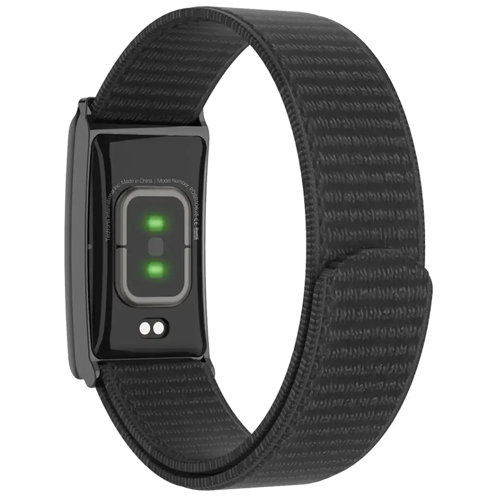Porodo TrackFit Screenless Fitband with Black and Orange Strap