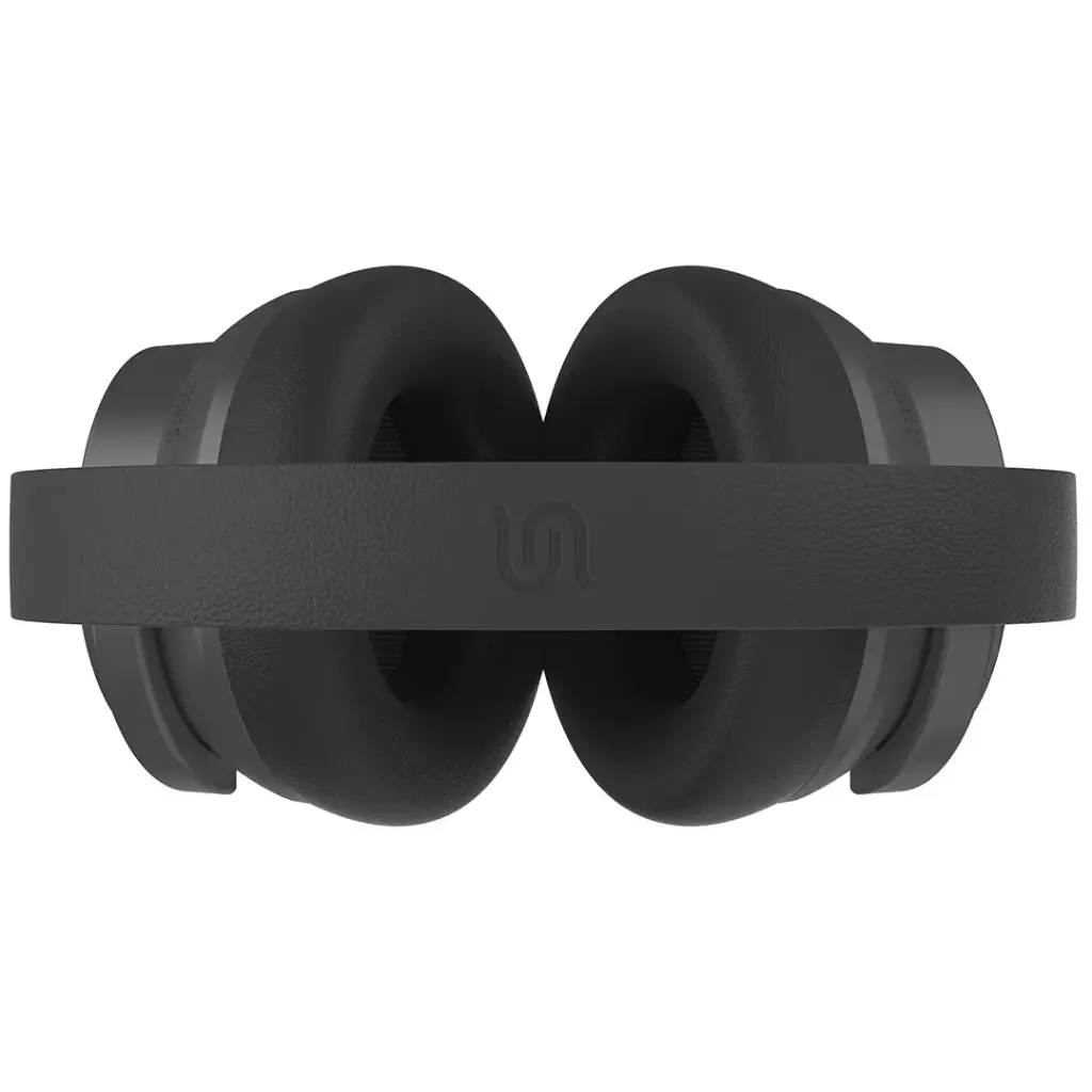 Powerology Astro ANC Wireless Headphones with Active Noise Cancellation, 40 Hours Playtime & LED Lighting – Black
