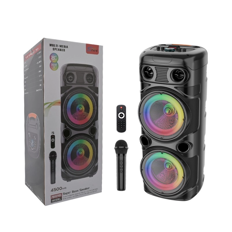 Sing-E ZQS 8210s Bluetooth Karaoke Speaker with Mic