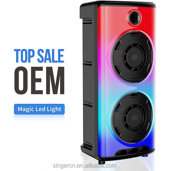 Sing-e ZQS-8287 portable charger speaker with 8-inch subwoofer