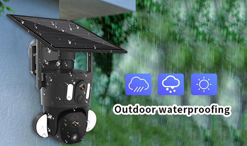 GEEK SPACE SMART SOLAR PTZ Camera RBX-SD320 8MP 4G