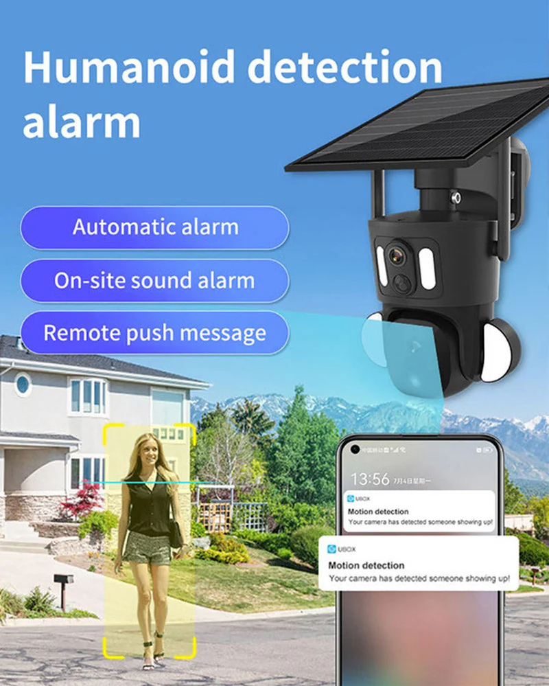 GEEK SPACE SMART SOLAR PTZ Camera RBX-SD320 8MP 4G