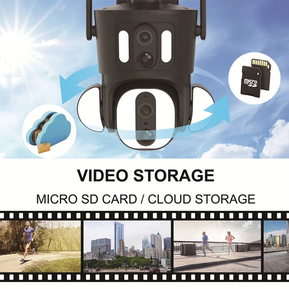 GEEK SPACE SMART SOLAR PTZ Camera RBX-SD320 8MP 4G