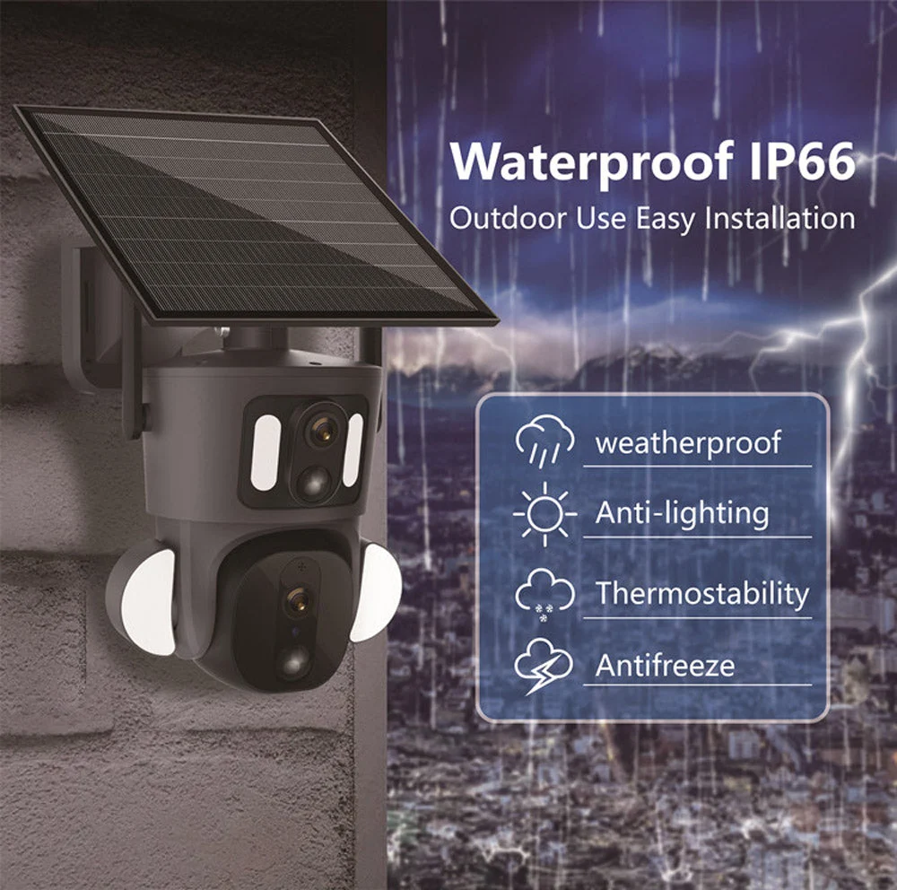 GEEK SPACE SMART SOLAR PTZ Camera RBX-SD320 8MP 4G