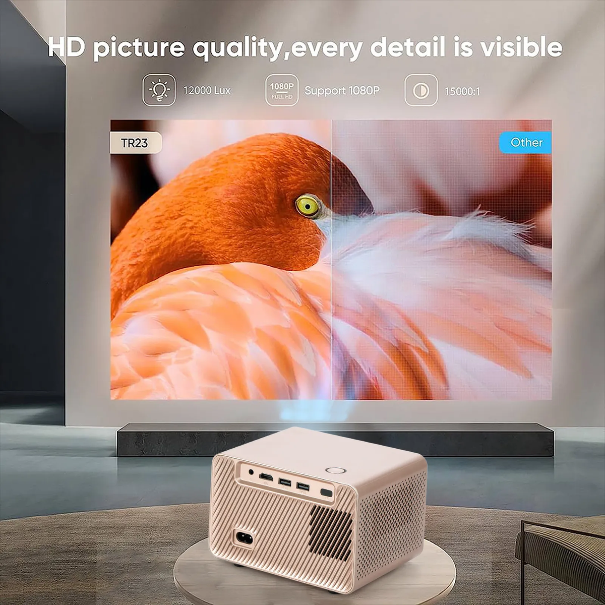 Q96 E450 M10 PLUS Smart Mini Projector Video