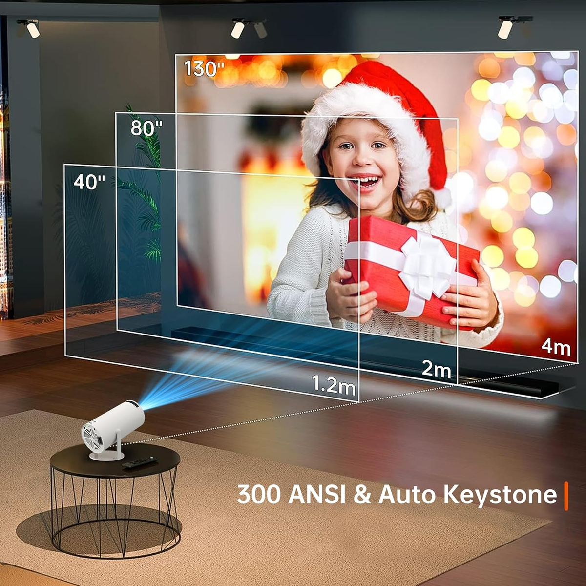 GEEK SPACE PROJECTOR 4K LED SOURCE HY300
