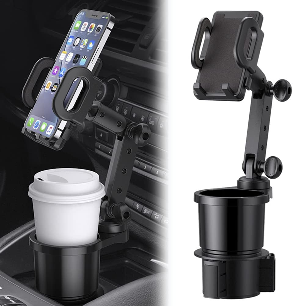 HURENTEK 2 IN 1 CAR CUP HOLDER & PHONE MOUNT - IPAD MINI HOLDER ANJ-109