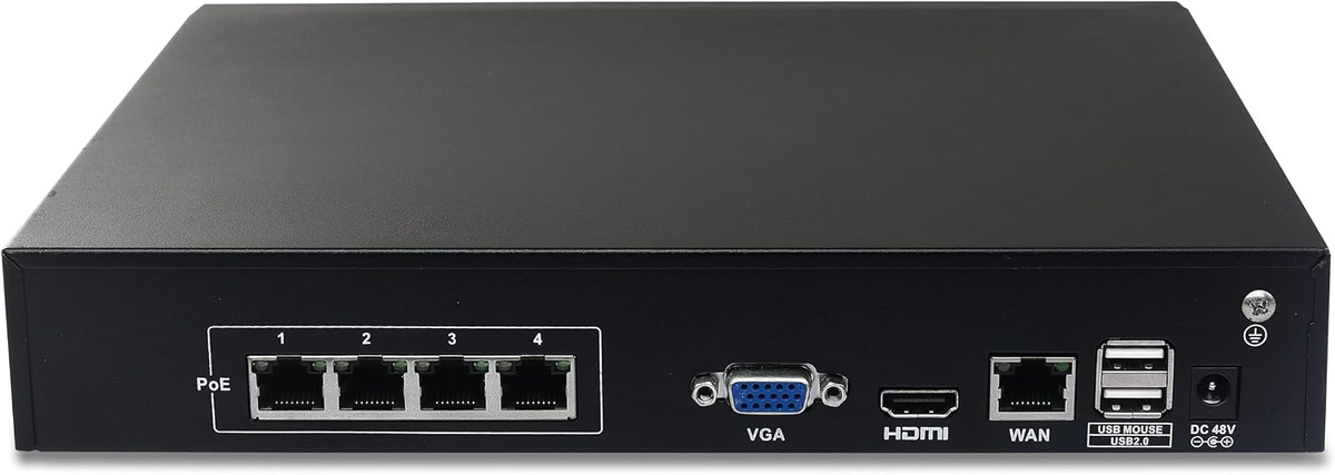 VEST VISION 4CH POE CMAERA KIT VST4CH-POE-Y DC 52V