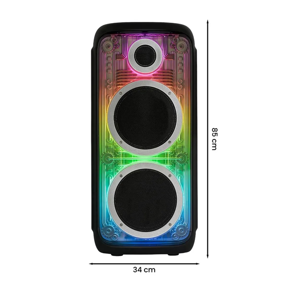 GD-1016 10 Inch Party Box 1000 Sound System Portable Speaker 100w Speakers 60000W