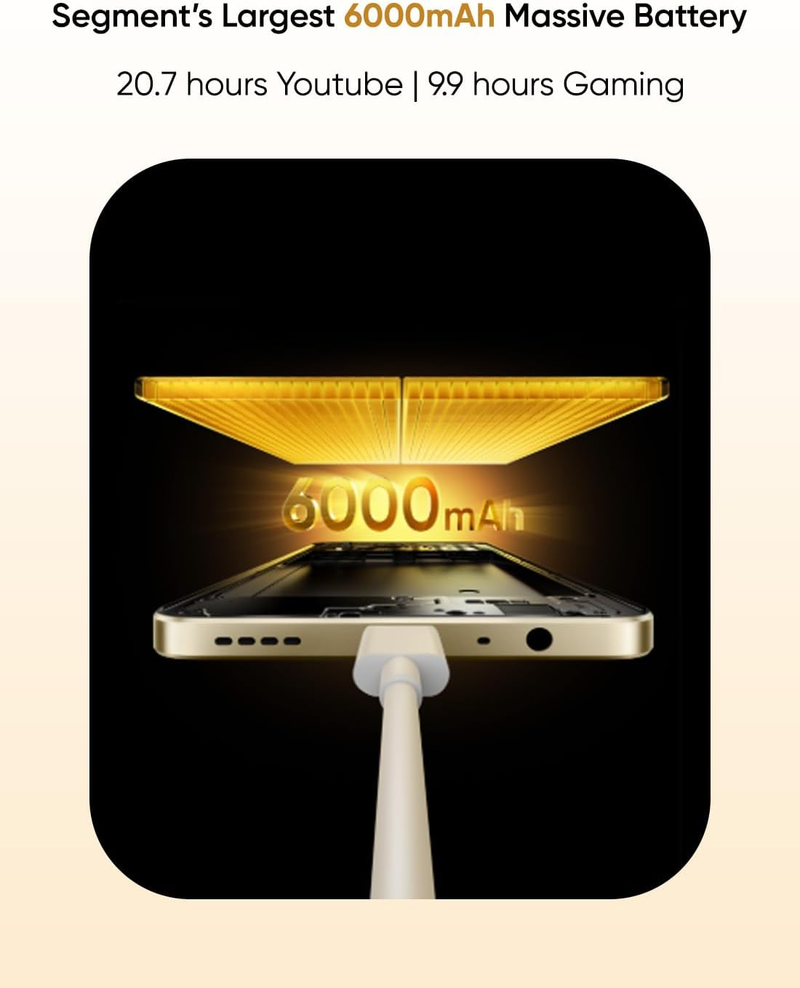 REALME NOTE 70 4GB RAM 128GB 6000MAH