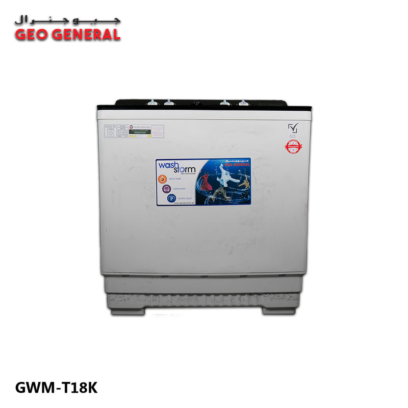 Geo General Washing Machine 18kg | Strong & Super Wash Gwm-t18k-ANW