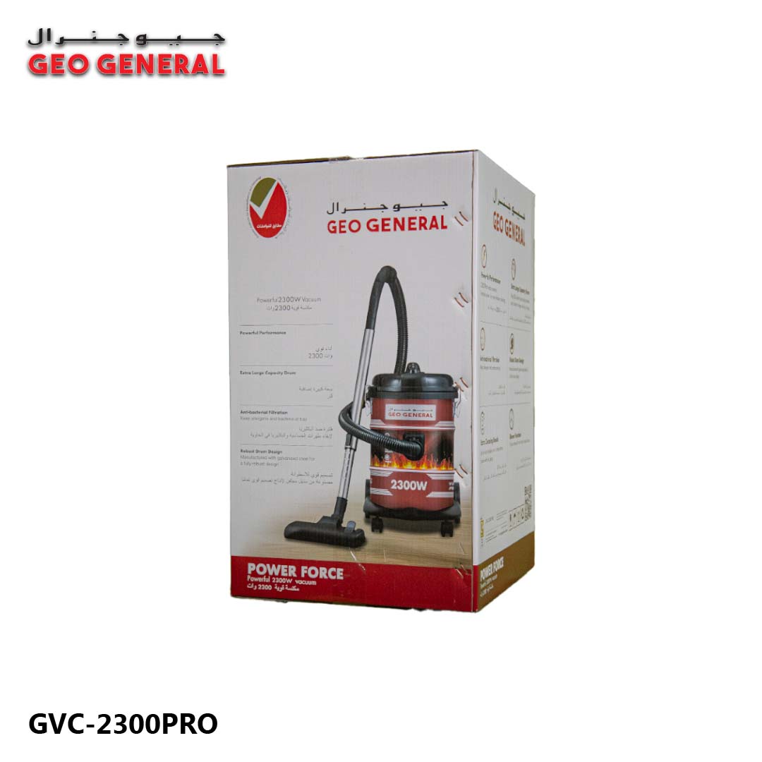 Geo General Vacuum Pro 2300 Drum Vacuum Cleaner 2300W
