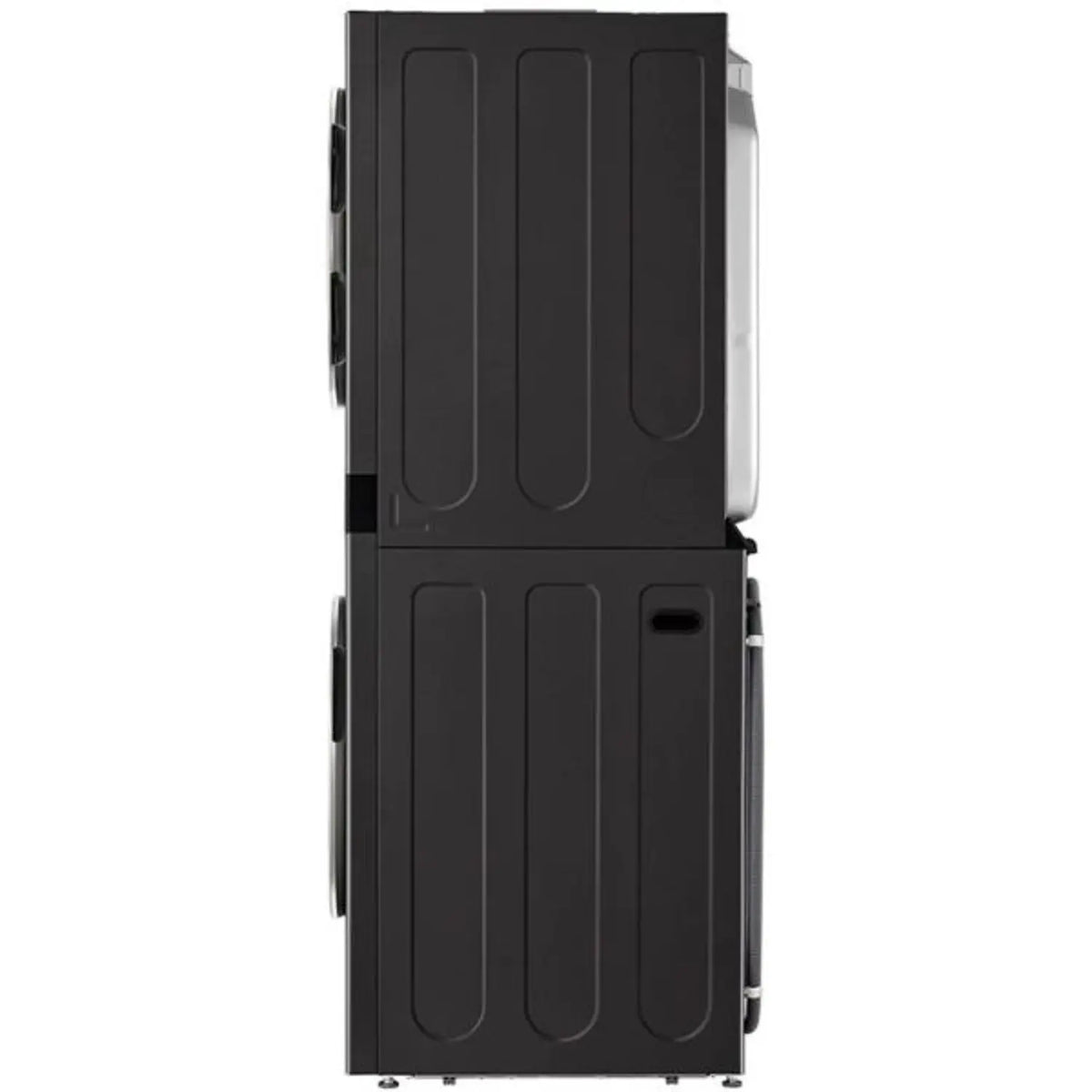 غسالة LG بسعة 21 كجم ومجفف بسعة 16 كجم برج غسيل تحميل أمامي شاشة LED تحكم FWT2116BS-8