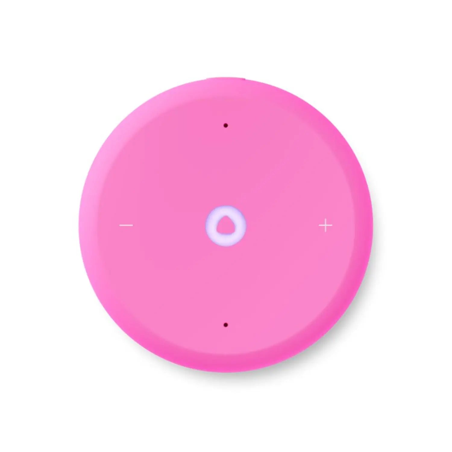 Yango Yasmina Lite AI Smart Speaker with LED Clock, Bluetooth, Wi-Fi & Voice Assistant – Green / Violet