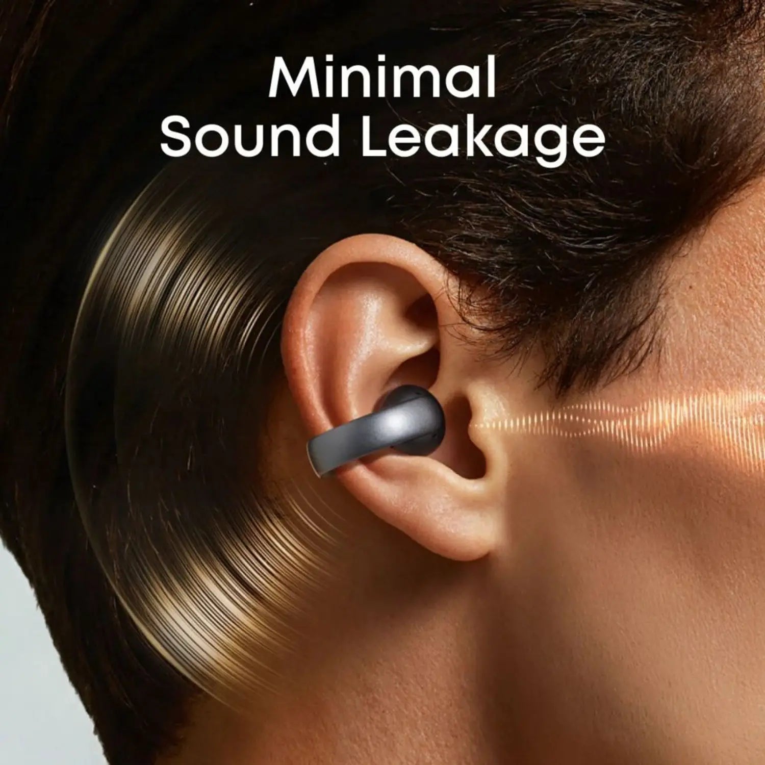 Anker Soundcore AeroClip Open-Ear Clip-On Earbuds A3388H (Black)