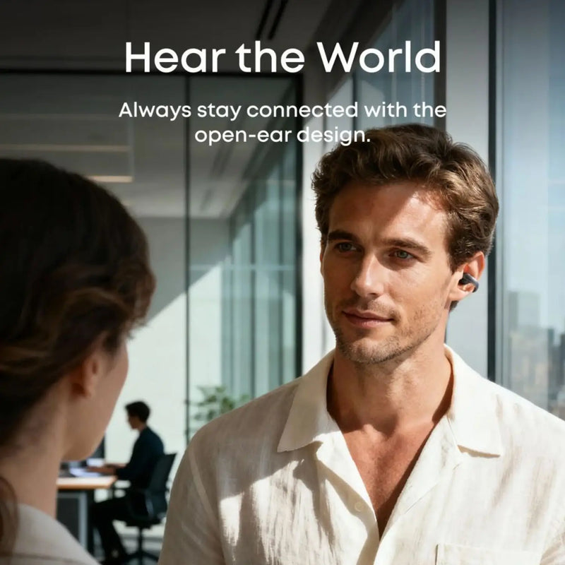 سماعات أذن Anker Soundcore AeroClip المفتوحة بتصميم مشبك A3388H (أسود)-8