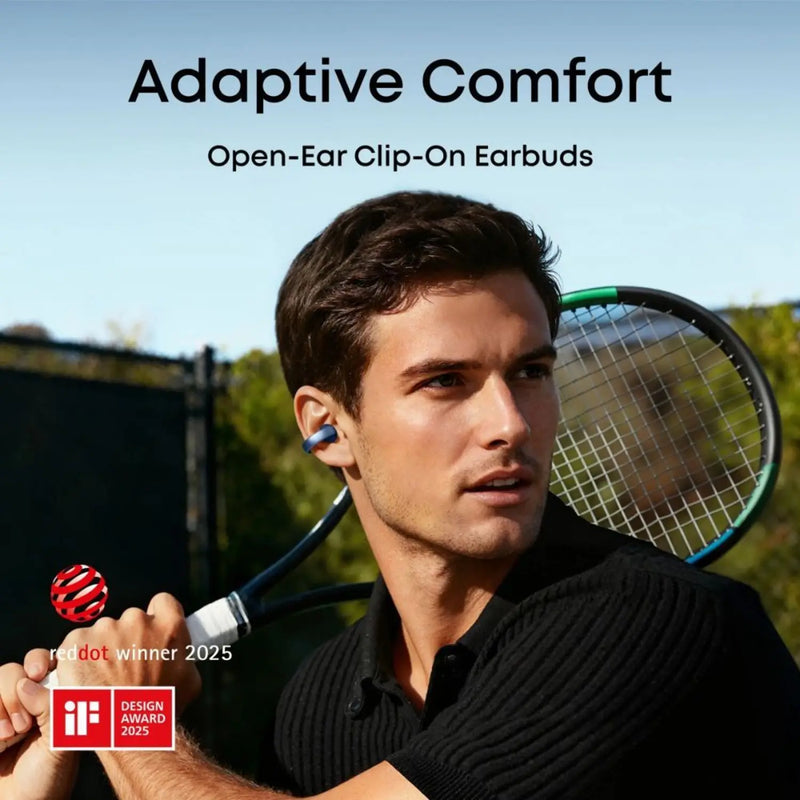 سماعات Anker Soundcore AeroClip المفتوحة للأذن بتصميم مشبك A3388H (أزرق)-6