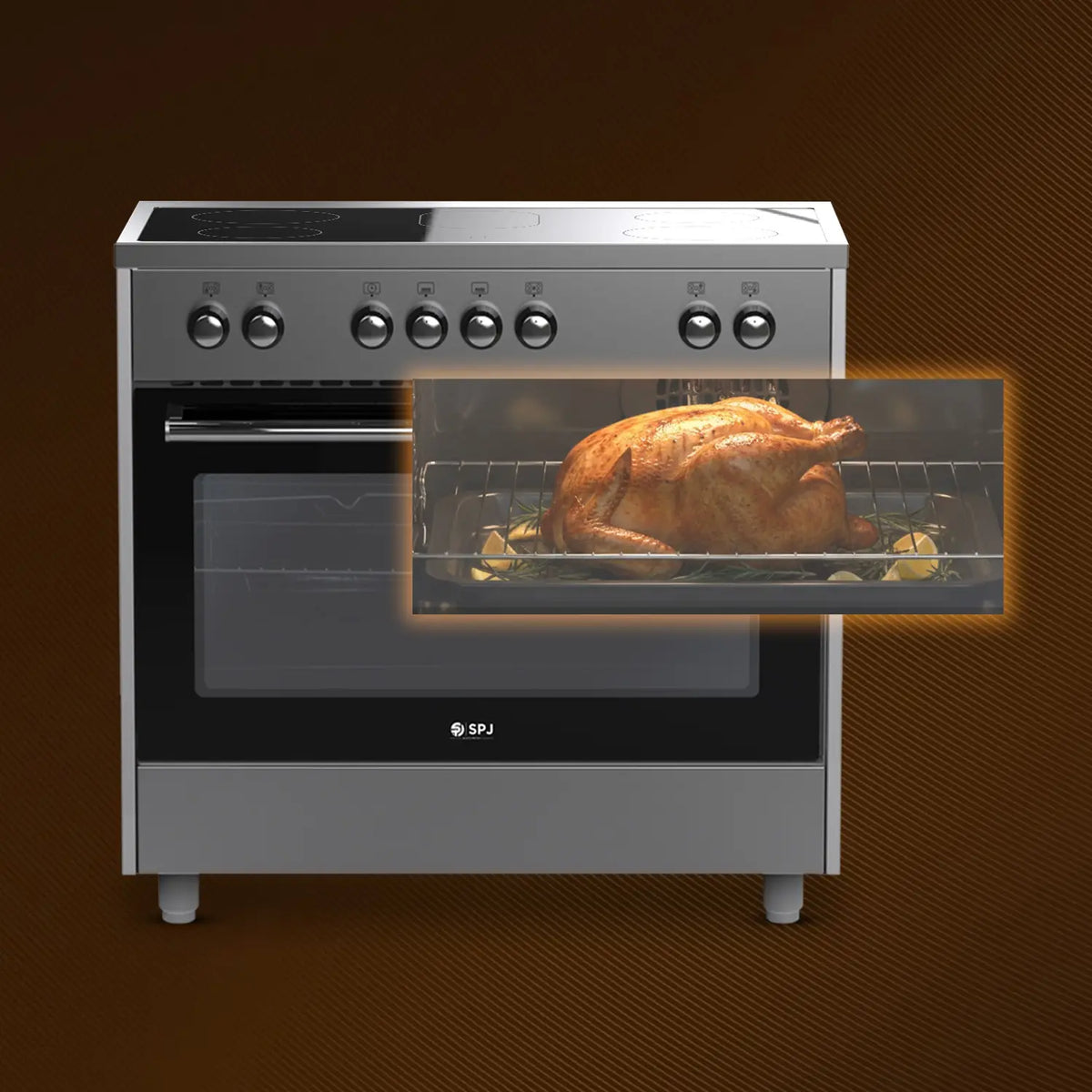 طباخ قائم Standing Cooker-Spj-Scssw-9605ee26
