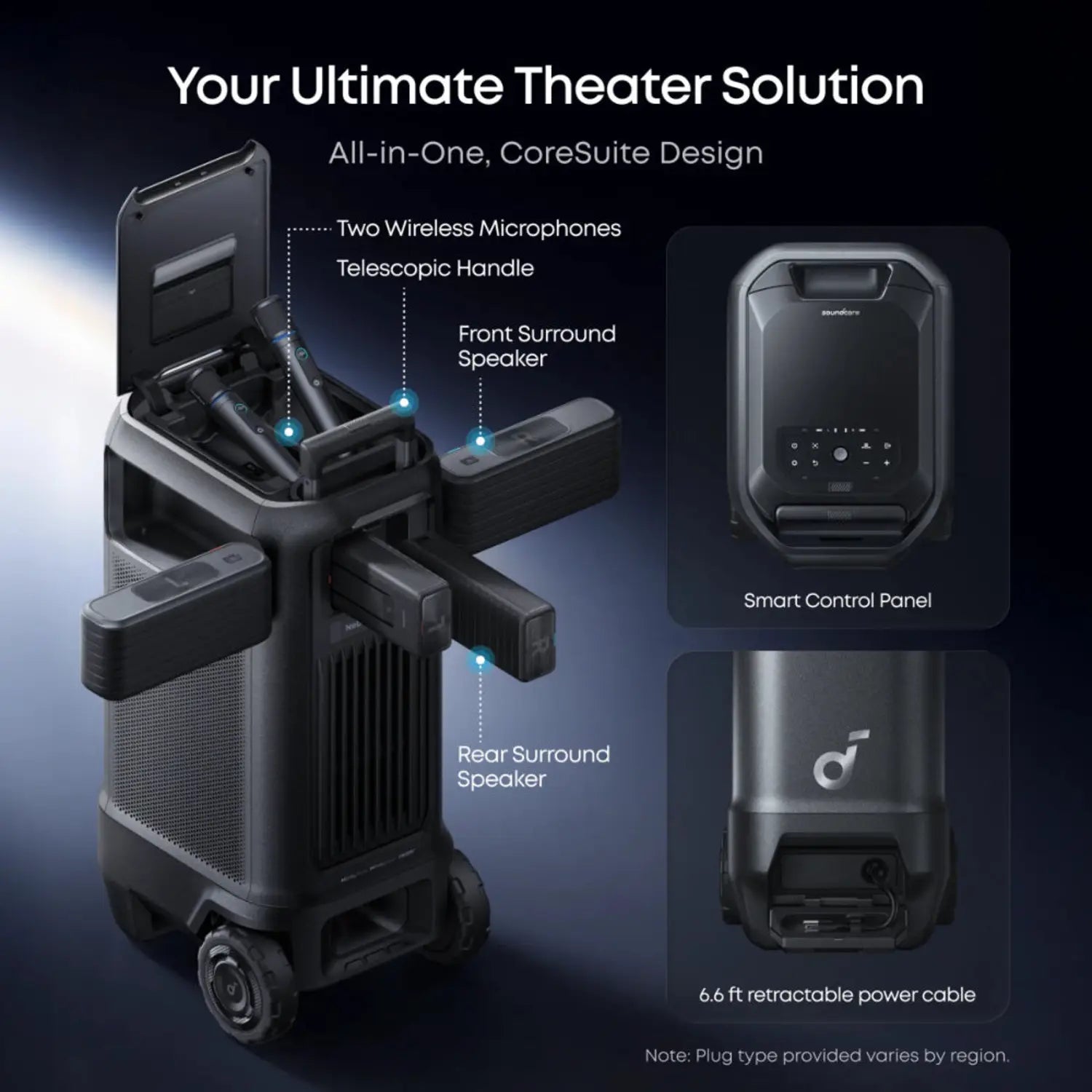 Anker Soundcore Nebula X1 Pro 4K Projector – D21512F1
