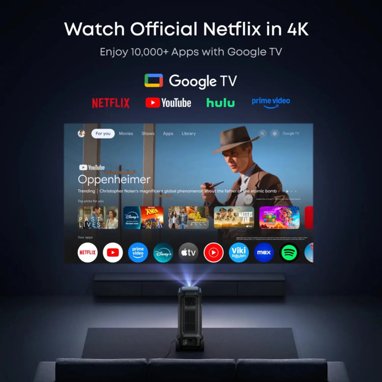 Anker Soundcore Nebula X1 Pro 4K Projector – D21512F1