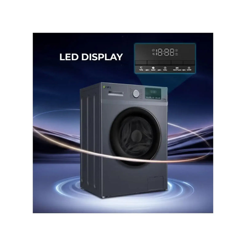 Spj 10kg Front Load Fully Automatic Washing Machine Bldc Inverter Motor 1400 Rpm Spj-Flfamx-10kgr-5