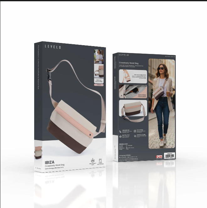 Levelo Ibiza Crossbody Waist Bag