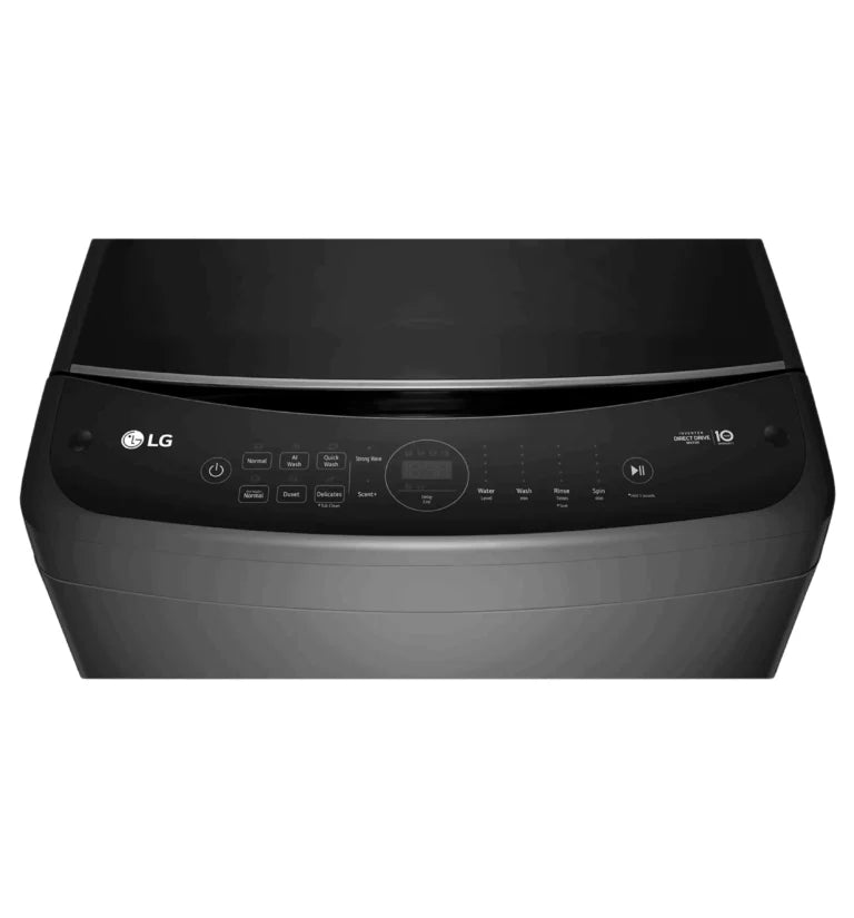 Washing Machine Lg 17 Kg Top Load Fully Automatic Inverter Motor Touch Control Color Black Model T17H3Sdht2A