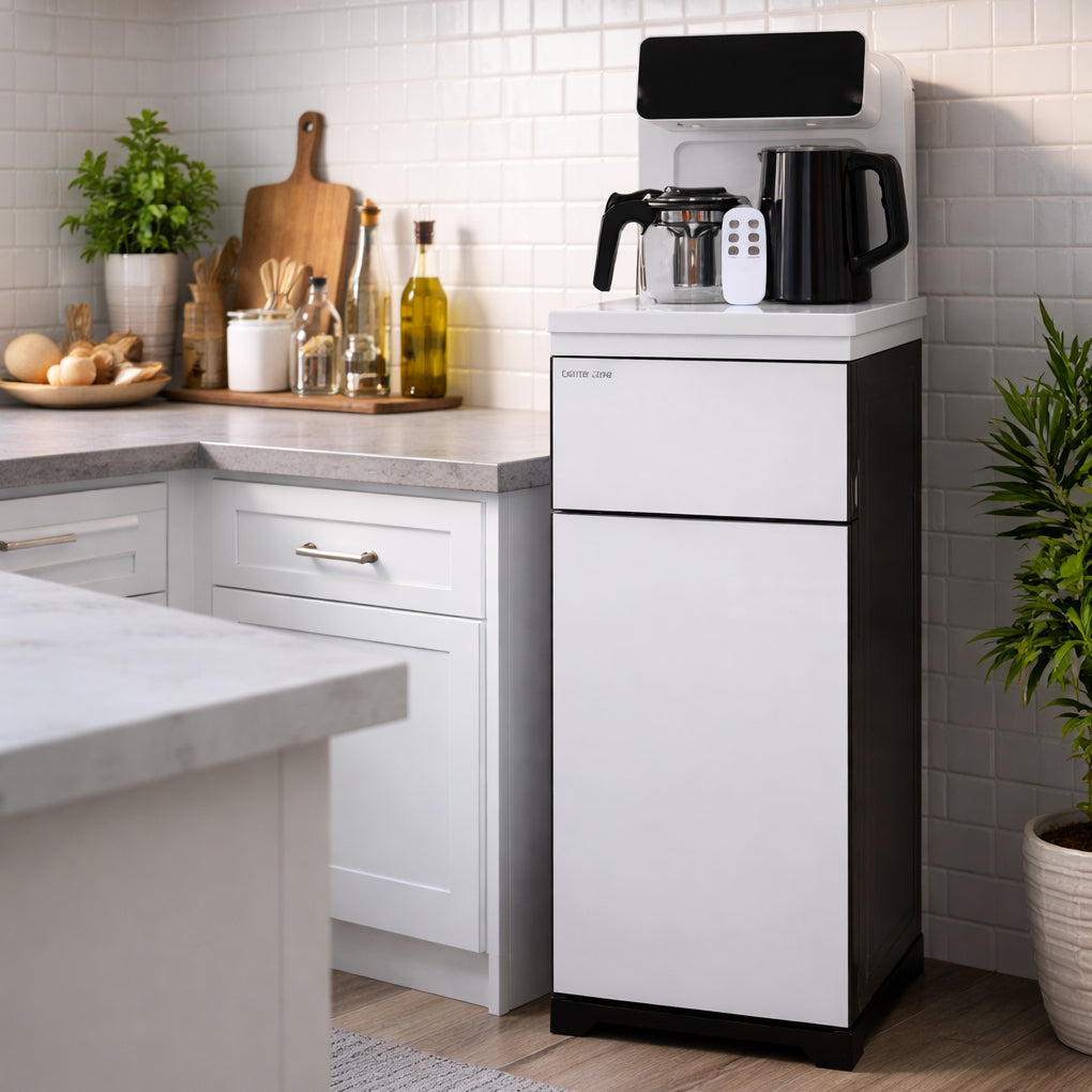 ماكينة Green Lion Smart Tea Bar لتحضير الشاي مع لوحة لمس وجهاز تحكم عن بعد