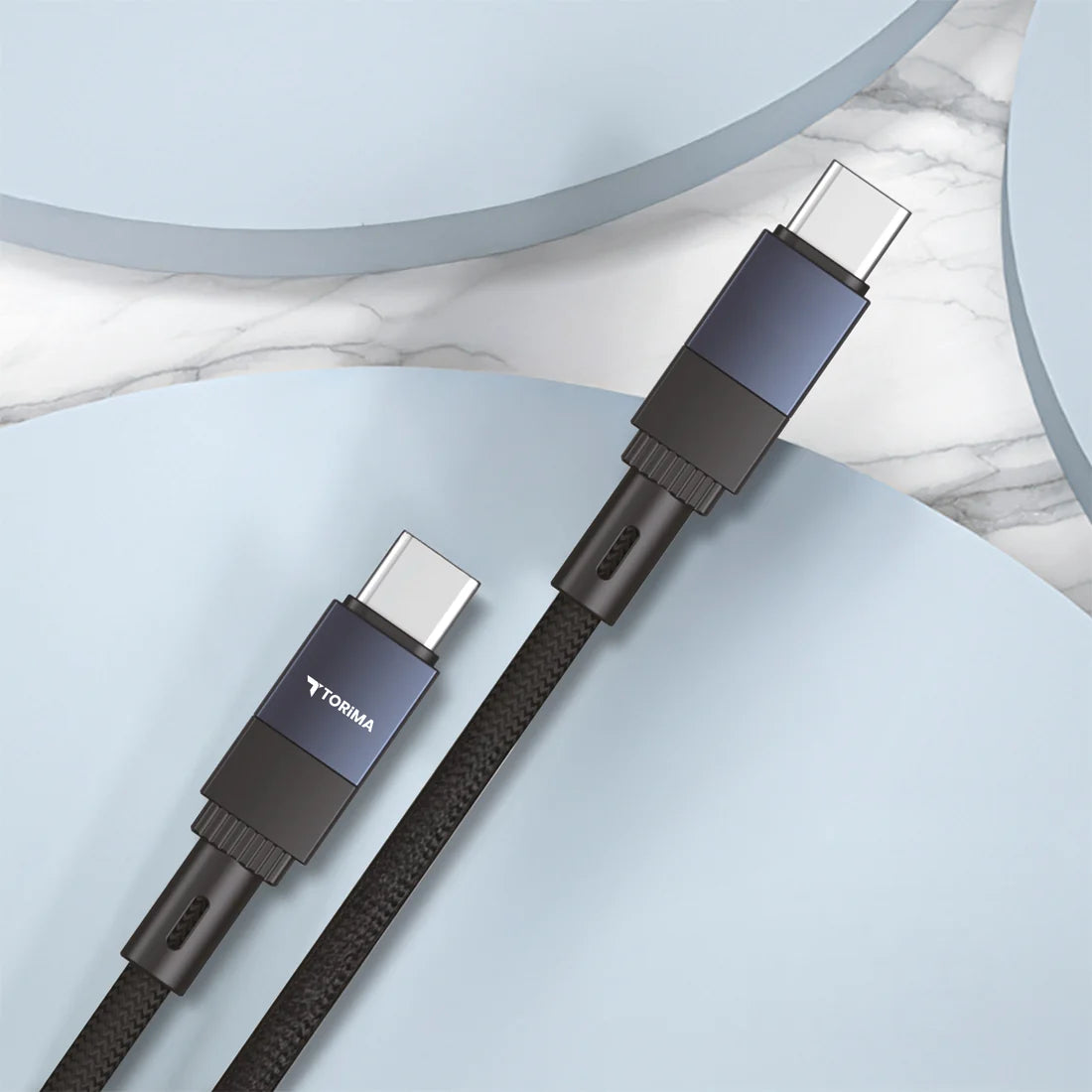 كابل TORİMA U18 من TYPE-C إلى TYPE-C