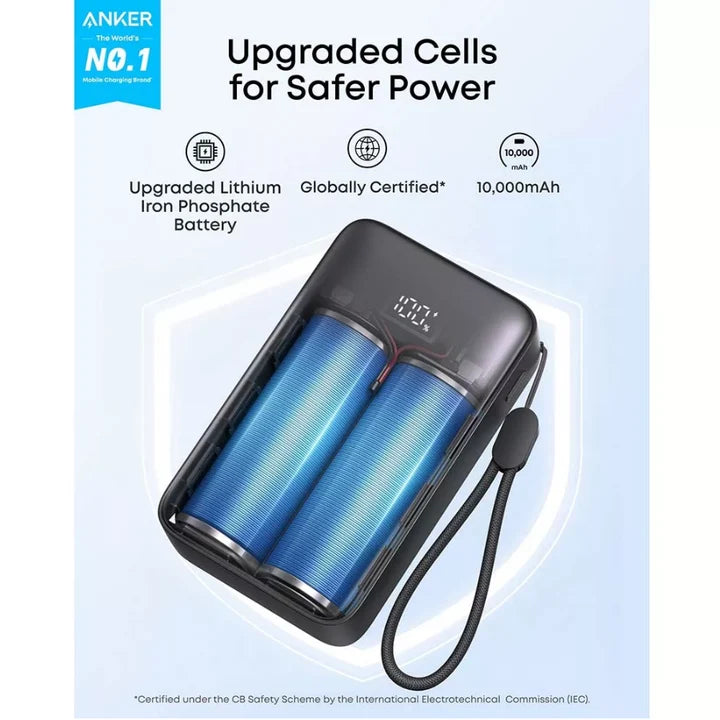 أنكر Zolo باور بانك 10000mAh 30W شحن سريع A110JH11