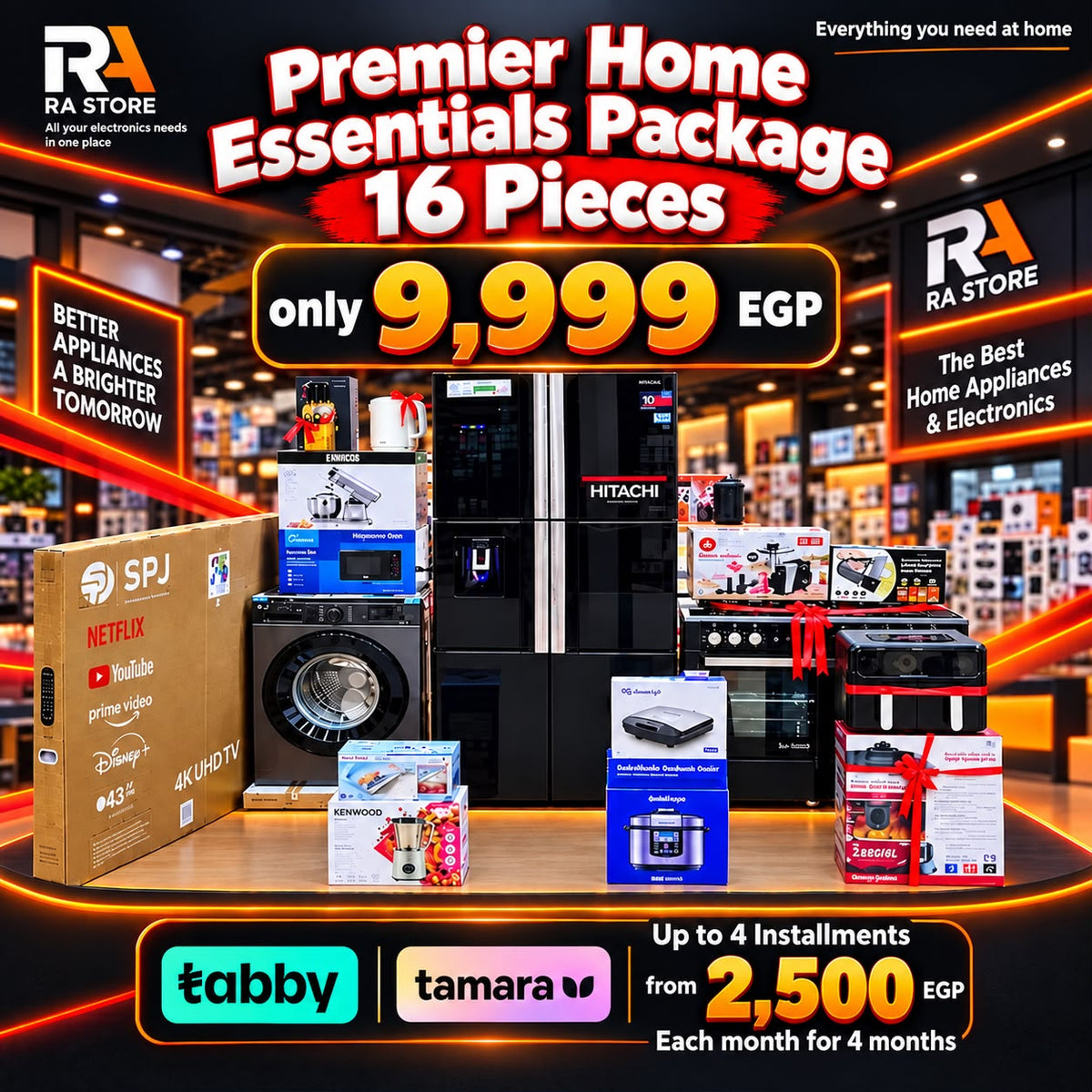 Complete Home & Bride Bundle Set-16 Essential Appliances Package (9,999.99)