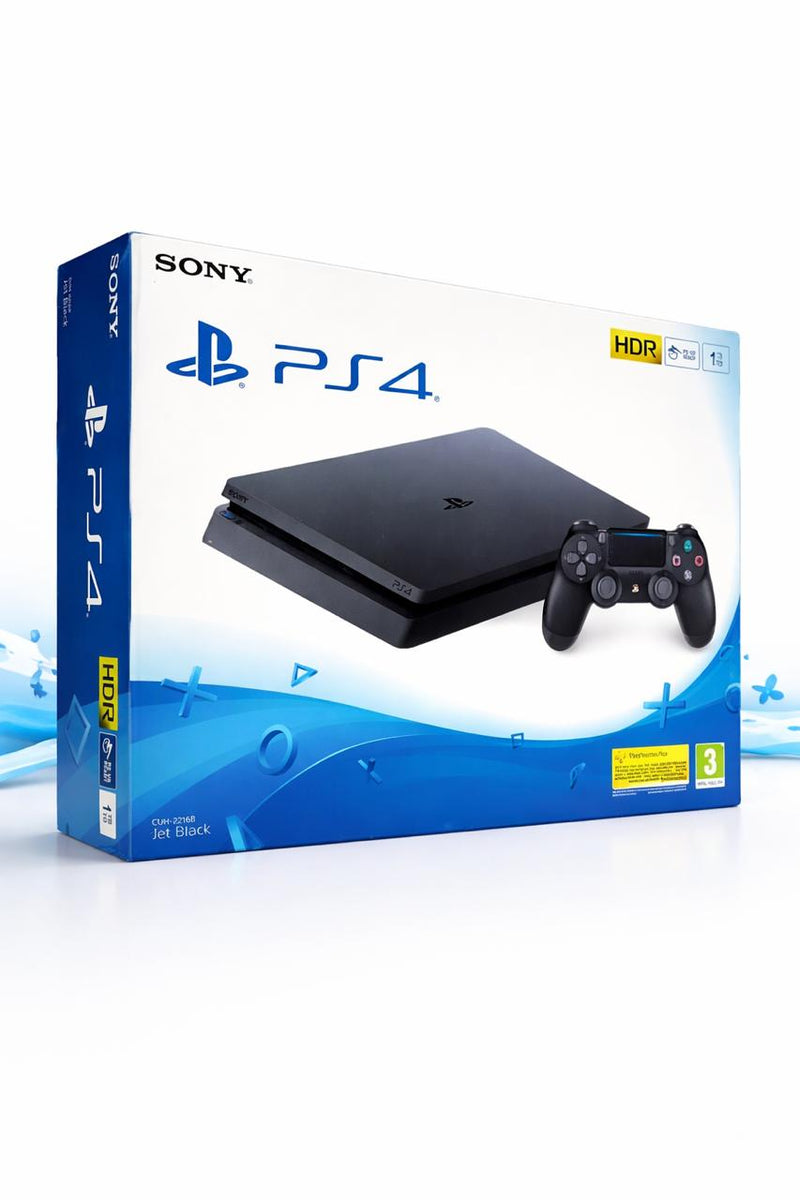 بلايستيشن 4 سعة 1TB مع يد تحكم – Sony PlayStation 4 Console HDR Gaming-1