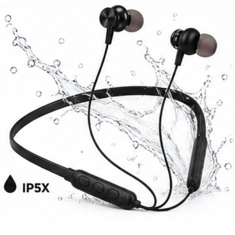 Zentality G03 In-Ear Wireless Sports Neckband Headset with Extra Bass – Black-4