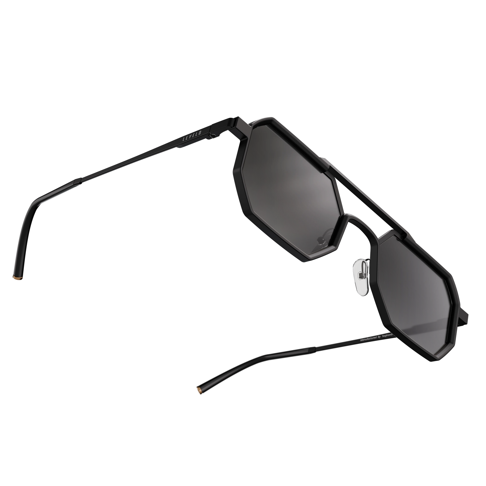 Levelo Floro UV-Guard Sunglasses - Black   LVLFLROSGBK